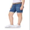 WallFlower Shorts for Women Luscious Curvy 9-Inch Bermuda Denim Mid-Rise Short- Yves Belted, 0 view 3