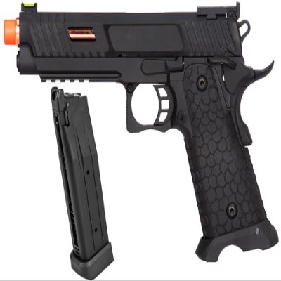 KLI 1911 Hi-Capa Baba Yaga Steel Slide Gas Blowback Airsoft Pistol