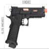 KLI 1911 Hi-Capa Baba Yaga Steel Slide Gas Blowback Airsoft Pistol view 2