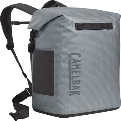 CamelBak ChillBak Pack 30 Soft Cooler Backpack with 6L Fusion Group Reservoir, Monument Grey