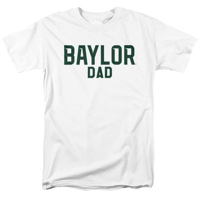 Baylor University Official Dad Unisex Adult T Shirt,White, 4X-Large