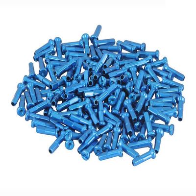 Bike Alloy Spokes Nipples/16mm 14g Blue Pack of 72
