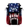 Boombah Mini Superpack Bat Pack - 8" x 12.5" x 18" - USA Stars & Stripes Navy/Red/White view 1