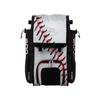 Boombah Mini Superpack Bat Pack - 8" x 12.5" x 18" - Homerun Baseball White/Black/Red