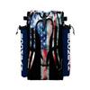 Boombah Mini Superpack Bat Pack - 8" x 12.5" x 18" - USA Old Glory Navy/Red/White view 3