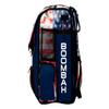 Boombah Mini Superpack Bat Pack - 8" x 12.5" x 18" - USA Old Glory Navy/Red/White view 4