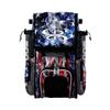 Boombah Mini Superpack Bat Pack - 8" x 12.5" x 18" - USA Allegiance Charcoal/Royal Blue/White view 1
