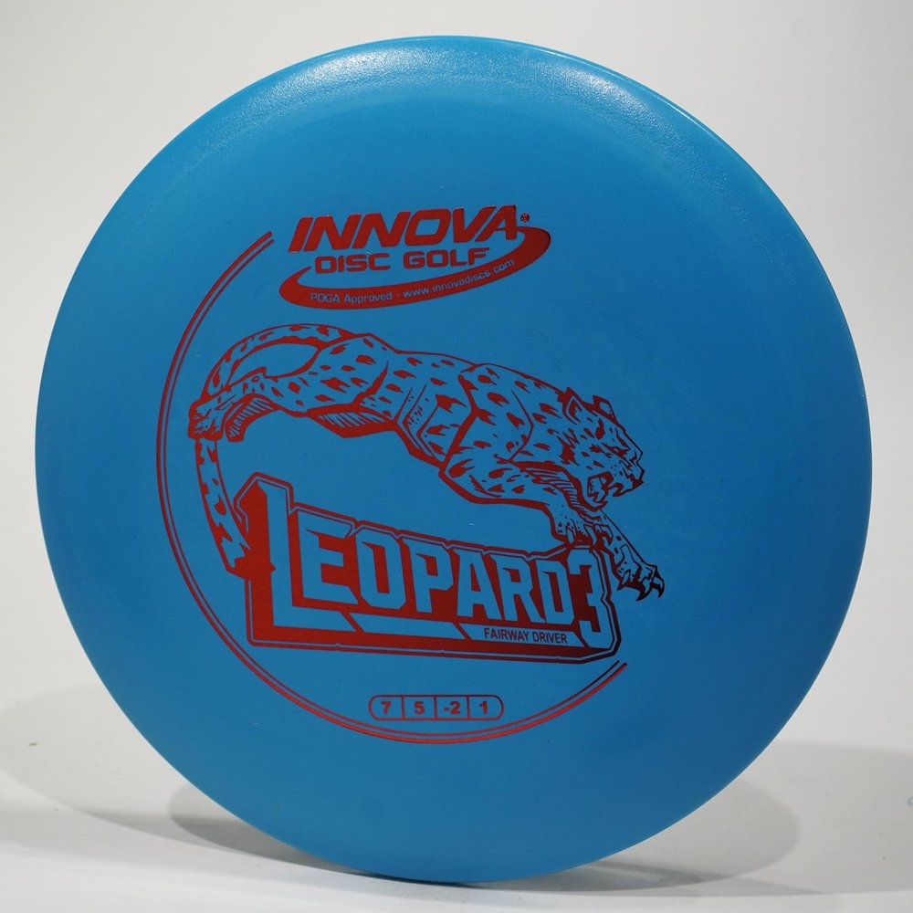 Innova DX Leopard3 Disc Golf Fairway Driver, Pick Color/Weight [Stamp & Exact Color May Vary] Blue 170-172 Grams