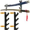 Four-Layer Wall-Mounted Sword Stand, Sword Hook Sword Bracket Hanger Sword Display Rack Sword Holder Sword Wall Mount  No Sword view 1