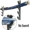 Four-Layer Wall-Mounted Sword Stand, Sword Hook Sword Bracket Hanger Sword Display Rack Sword Holder Sword Wall Mount  No Sword view 4