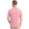 Cutter & Buck Mens Short Sleeve Virtue Eco Pique Stripe Recycled Big and Tall Polo Shirt, Red view 2