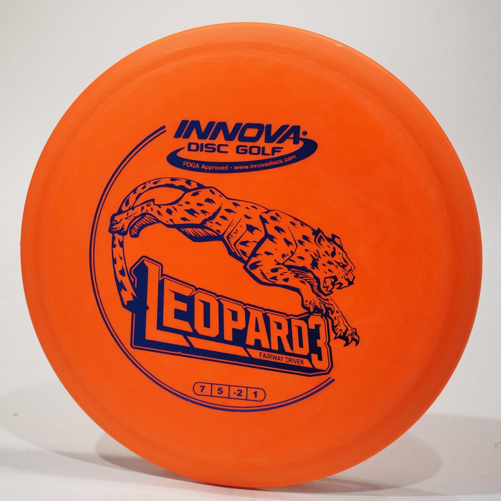 Innova DX Leopard3 Disc Golf Fairway Driver, Pick Color/Weight [Stamp & Exact Color May Vary] Orange 170-172 Grams