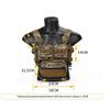 EMERSONGEAR Tactical MK3 Chest Rig Vest Adjustable Airsoft Molle Modular Micro Fight Plate Carrier Vest for Outdoor Hunting Hikng view 2
