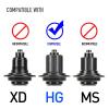 VG SPORTS 8/9/10/11/12 Speed Ultra-Light Bike Cassette for Mountain Bike 11-40T/11-42T/11-46T/11-50T/11-52T MTB Cassette Lightweight Aluminum Bracket Cassette view 4