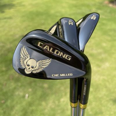 CALONG Skull Golf Wedges Forged Sand Wedges for Men Right Hand 48 50 52 54 56 58 60 Degree Milled Face for More Spin Pitching Lob Golf Clubs