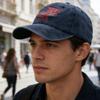 IZUS Washed Baseball-Hats American-Flag Distressed - 100% Distressed Cotton Dad Hat Embroiderred for Unisex (New Navy -Flag) view 2