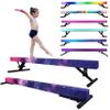 Seliyoo Adjustable Balance Beam for Kids, 8FT Gymnastics Beam with Anti-Slip Legs, High and Low Floor Beam for All Gymnastics Levels, Professional Gymnastic Equipment for Home, Gym Center view 1
