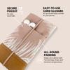 Kuratist - Cell Phone Pouch | Soft Case Protection iPhone 12/13 Mini Compatible & Other Models - (Small, Palm Pink) view 4