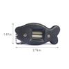 Maois Hockey Ice Skating Edge Blade Sharpener Gear Ice Skate Blade Sharpeners Grindstone, Figure Hand Held Skate Sharpener Tool, Portable Ice Skates Blade Grinding Tool with Key Chain view 2