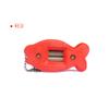 Maois Hockey Ice Skating Edge Blade Sharpener Gear Ice Skate Blade Sharpeners Grindstone, Figure Hand Held Skate Sharpener Tool, Portable Ice Skates Blade Grinding Tool with Key Chain view 3