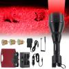 LUMENSHOOTER D8A 700 Yards Hunting Light Kit with Dimmable Green, Red, Infrared 850nm and White Intensity Control LED's for Predator, Coyote, Varmint & Hog view 1