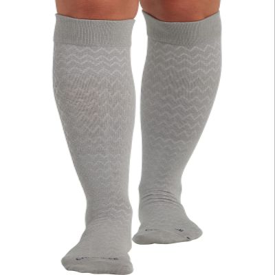 Cherokee Compression Socks for Women 10-15 mmHg Knee High 4 Pair Pack