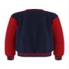 Aislor Girls Boys Long Sleeves Baseball Uniform Jacket Athletic Sweatshirt Vintage Coat Varsity Style School Jackets Navy Blue 7-8 Years view 2
