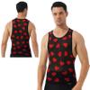 Hedmy Men Ultra Thin Quick Dry Sleeveless Muscle Undershirt Gym Running Exercise Sport Tank Top Vest Black X-Large view 2