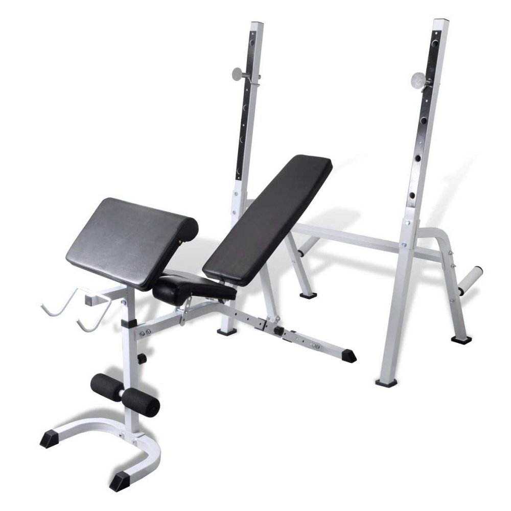Adjustable Fitness Workout Bench - Multi-Functional Strength Training Weight Lifting Machines for Home Gym & Body Workout