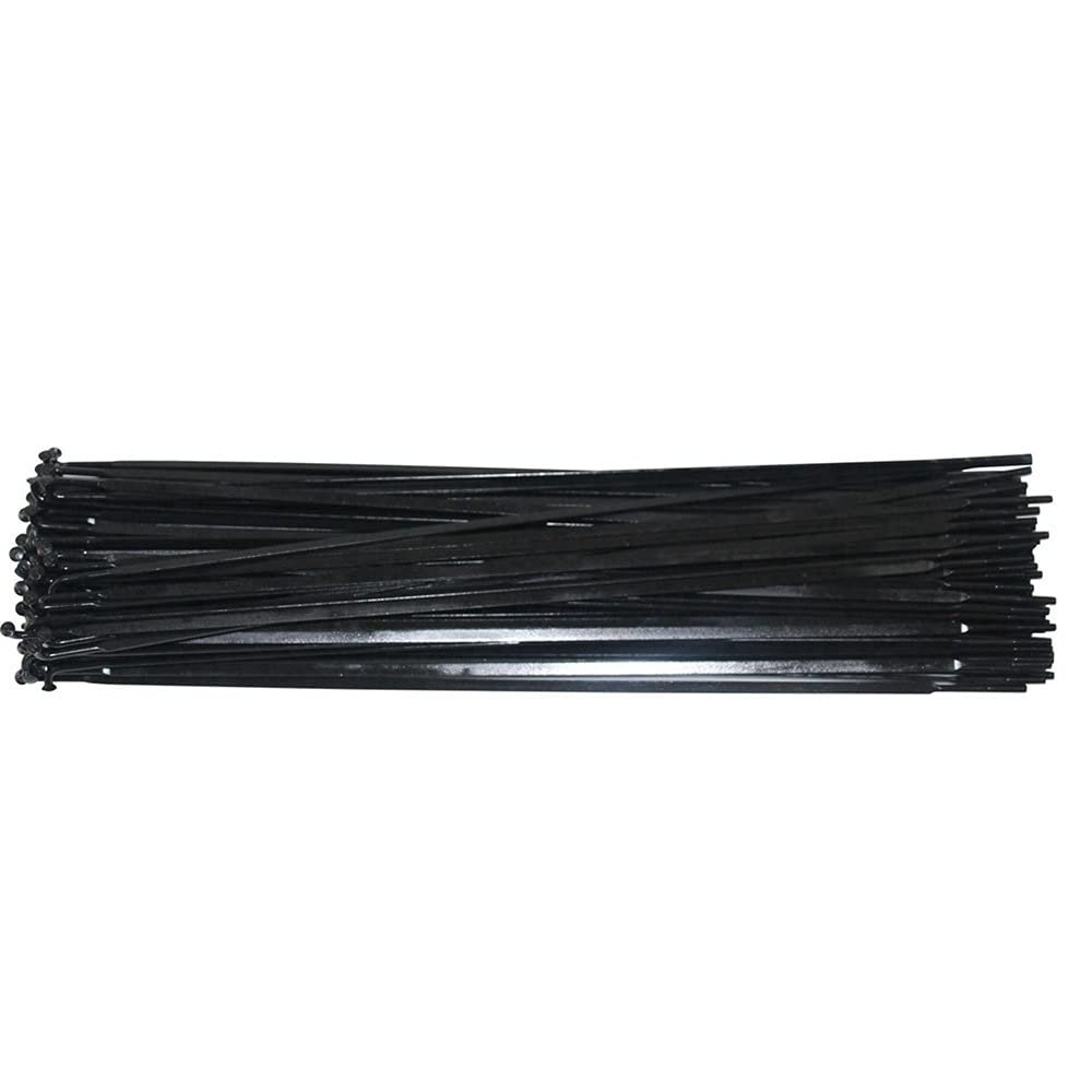 chensong Spokes Nipples Stainless Steel Spokes J-Hook Spoke Or Straight Pull Spoke Cycling Spokes (Color : J Bend 64pcs)