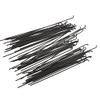 chensong Spokes Nipples 14 Round Bicycle Spokes 14G Bike Spokes Straight Head J-Bend Radios Stainless Steel Spoke for Road MTB Bike Wheel Cycling Spokes (Color : Straight Pull 56pcs) view 1