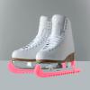 Cosmos 2 Pieces Ice Skate Guards Hockey Shoe Blade Covers Hockey Skates Blade Guards Ice Skating Protector Ice Hockey Equipment with Adjustable Buckle for Ice Skating, Figure Skates, Hockey (Pink) view 3