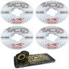 53mm Ricta Wheels Chaz Ortiz Reflective Naturals Slim Skateboard Wheels - 101a with Viper Strike 8mm Precision ABEC 7 Skateboard Bearings - Bundle of 2 items view 1