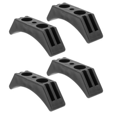 FAVOMOTO 4pcs Dumbbell Storage Rack Wear-resistant Dumbbell Display Stand Sturdy Fitness Equipment Organizer for Gym Compact Design to Prevent Damage Safety