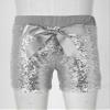 VernLan Girls Toddler Baby Sequin Shorts Toddler Kids Bowknot Cotton Tumbling Bottoms Silver 5-6 Years view 3