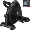 Mini Exercise Bike, Uten Under Desk Bike Pedal Exerciser, Peddler Exerciser, Portable Foot Cycle Arm & Leg Peddler Machine with LCD Screen Displays (Black) view 1