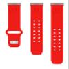 Affinity Bands Wisconsin Badgers Engraved Silicone Sport Band Compatible with Fitbit Versa 3 and Sense (Red) view 2