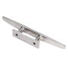 10in Flat Top Cleat, Boat Cleat 316 Stainless Steel Mooring Accessories, Flat Top Open Base Dock Cleat with Hole view 4