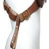British Canadian Common Wealth P1903 Leather Ammo Bandolier/WWI & WW2 WWII Ammo Clips Rounds Shoulder Rig view 2