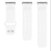 Affinity Bands Ohio State Buckeyes Engraved Silicone Sport Band Compatible with Fitbit Versa 3 & Sense 1 (White) view 2
