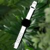 Affinity Bands Ohio State Buckeyes Engraved Silicone Sport Band Compatible with Fitbit Versa 3 & Sense 1 (White) view 3