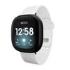 Affinity Bands Ohio State Buckeyes Engraved Silicone Sport Band Compatible with Fitbit Versa 3 & Sense 1 (White) view 4