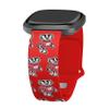 Affinity Bands Wisconsin Badgers HD Watch Band Compatible with Fitbit Versa 3 and Sense (Short Repeating) view 1