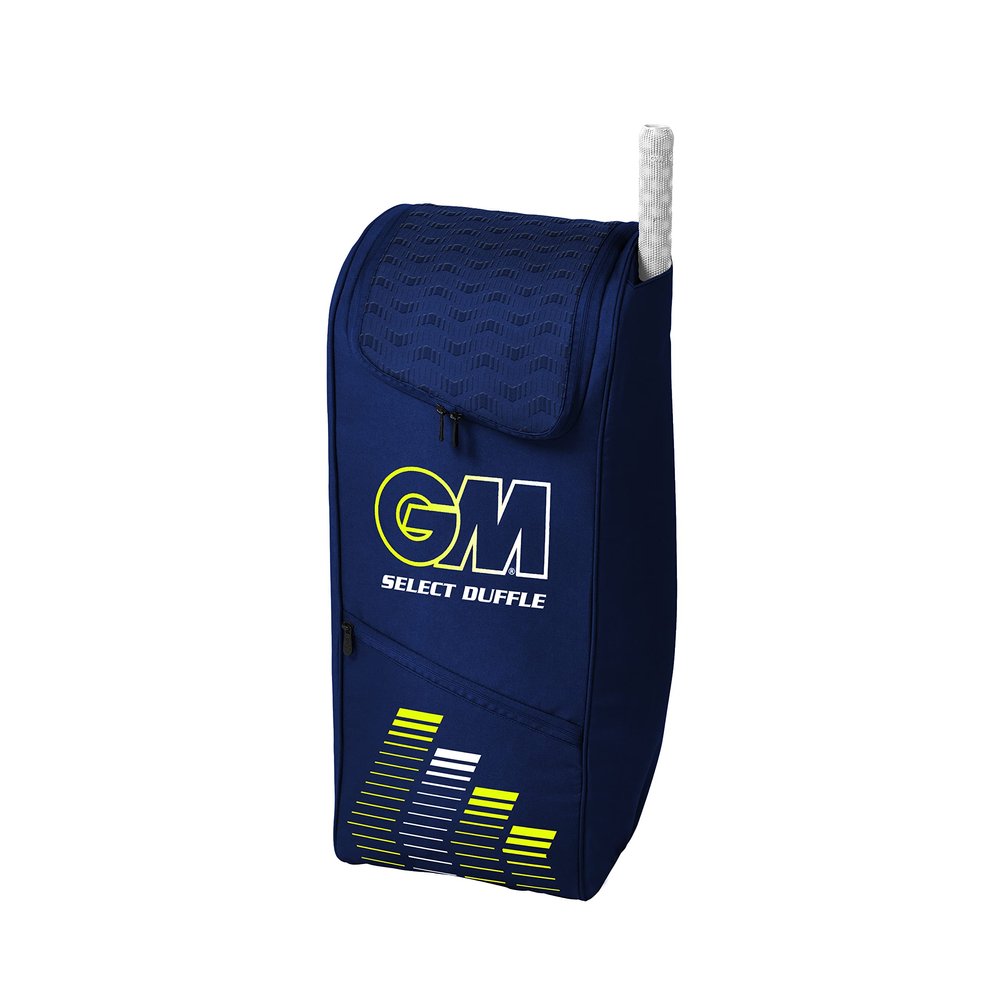 Gunn & Moore GM Cricket Duffle Duffel Bag | Select Prima | Integrated Bat Pocket | Tough 600 Denier Polyester | Small - 55 litres | Blue