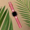 Affinity Bands Wisconsin Badgers HD Watch Band Compatible with Fitbit Versa 3 and Sense (Short Stripes) view 2