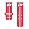 Affinity Bands Wisconsin Badgers HD Watch Band Compatible with Fitbit Versa 3 and Sense (Short Stripes) view 3