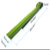 Fitvids Premium Automatic Ball Return Golf Putting Mat  Portable Indoor Golf Practice Green with Alignment Guide & Solid Base  Regular  Green view 4