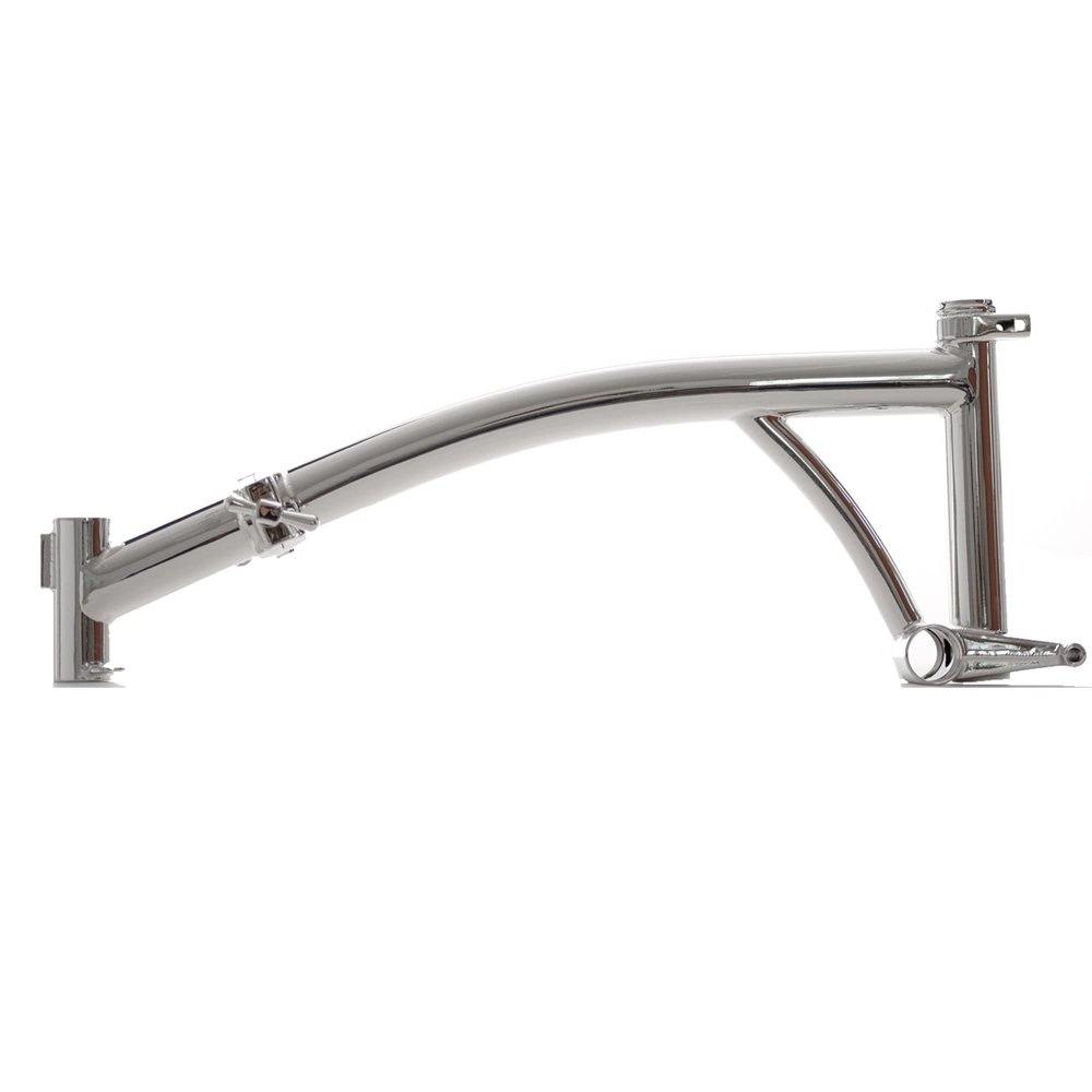 TIBROMTACK Main Frame for Brompton Titanium Folding Bike 16 Inches Handmade Gr9 Ti Parts Explore Lightweight Transformation (CHPT3 COLOR)