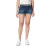 WallFlower Shorts for Women Luscious Curvy Belted Denim 3-Inch Mid-Rise Short- Alani Belted Short, 7 view 2