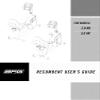 Owner Manual 074535 Works W AFG 2.0AR RB123 3.0AR RB119 Stationary Bike view 2